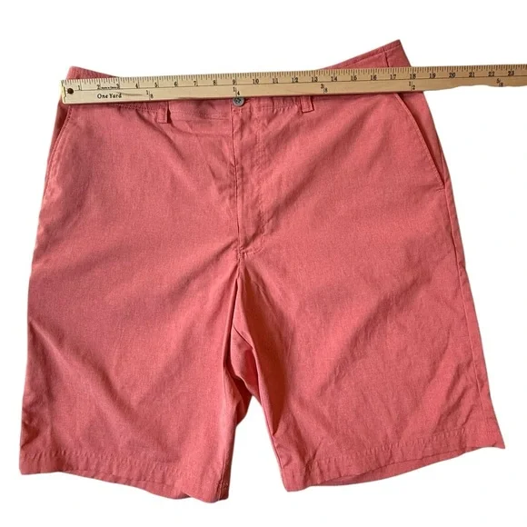 Nicklaus Golf Shorts Performance Fabric Lightweight Coral Men Size 36 - Picture 7 of 9